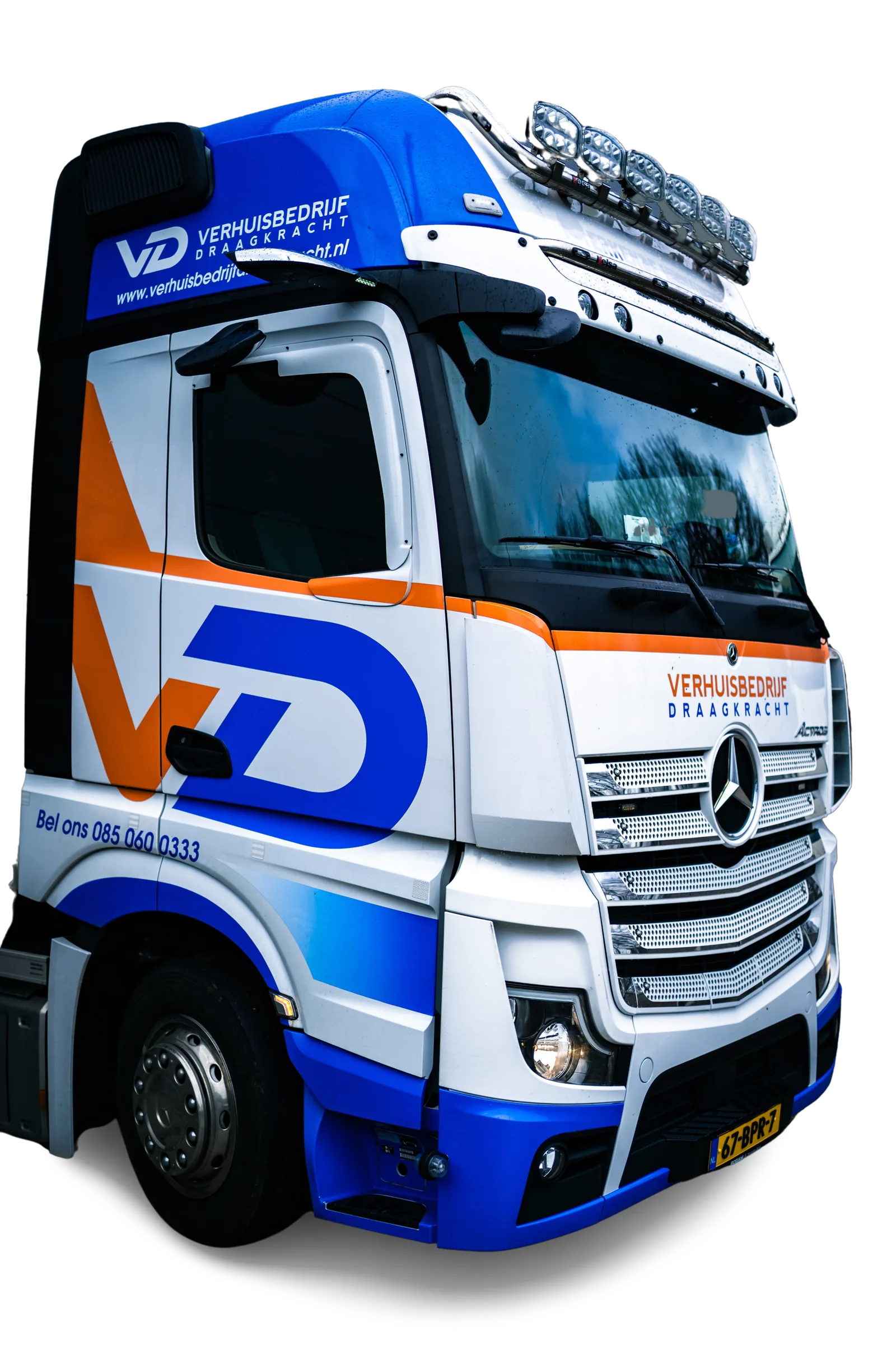 Verhuiswagen van Verhuisbedrijf Draagkracht