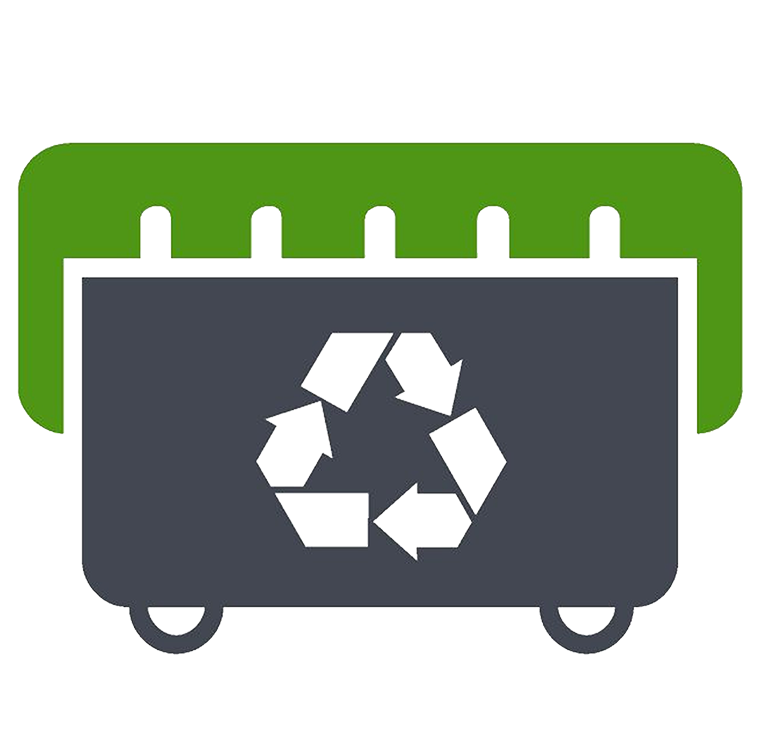Icoon van een opslagcontainer