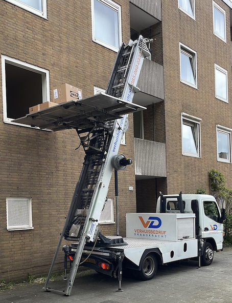 Verhuislift van Verhuisbedrijf Draagkracht