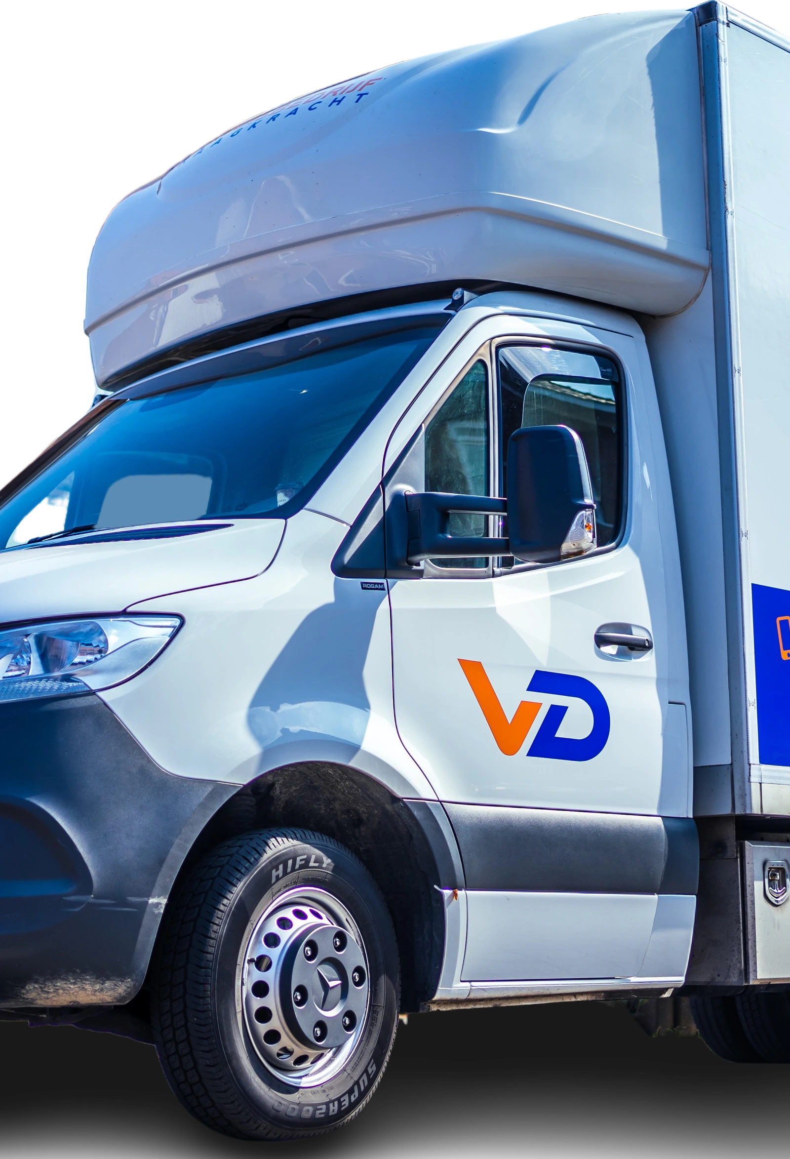 Verhuiswagen van Verhuisbedrijf Draagkracht
