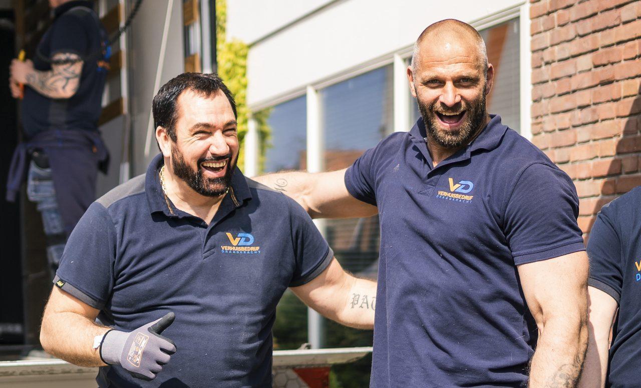 Het vaste team van Verhuisbedrijf Draagkracht