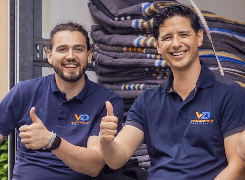 Het vaste team van Verhuisbedrijf Draagkracht